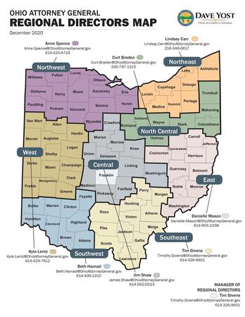 Attorney General Regional Liaisons